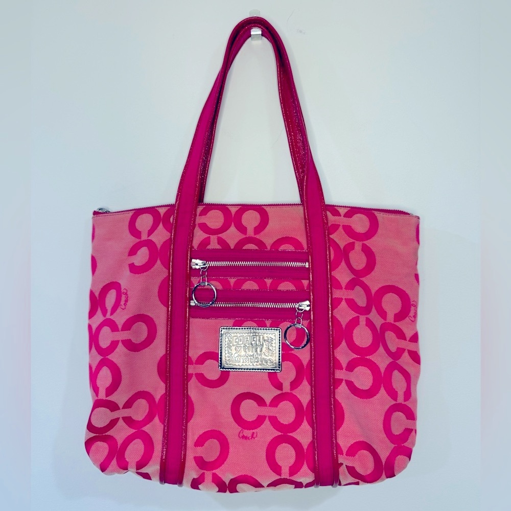 Coach Pink Tote Bag